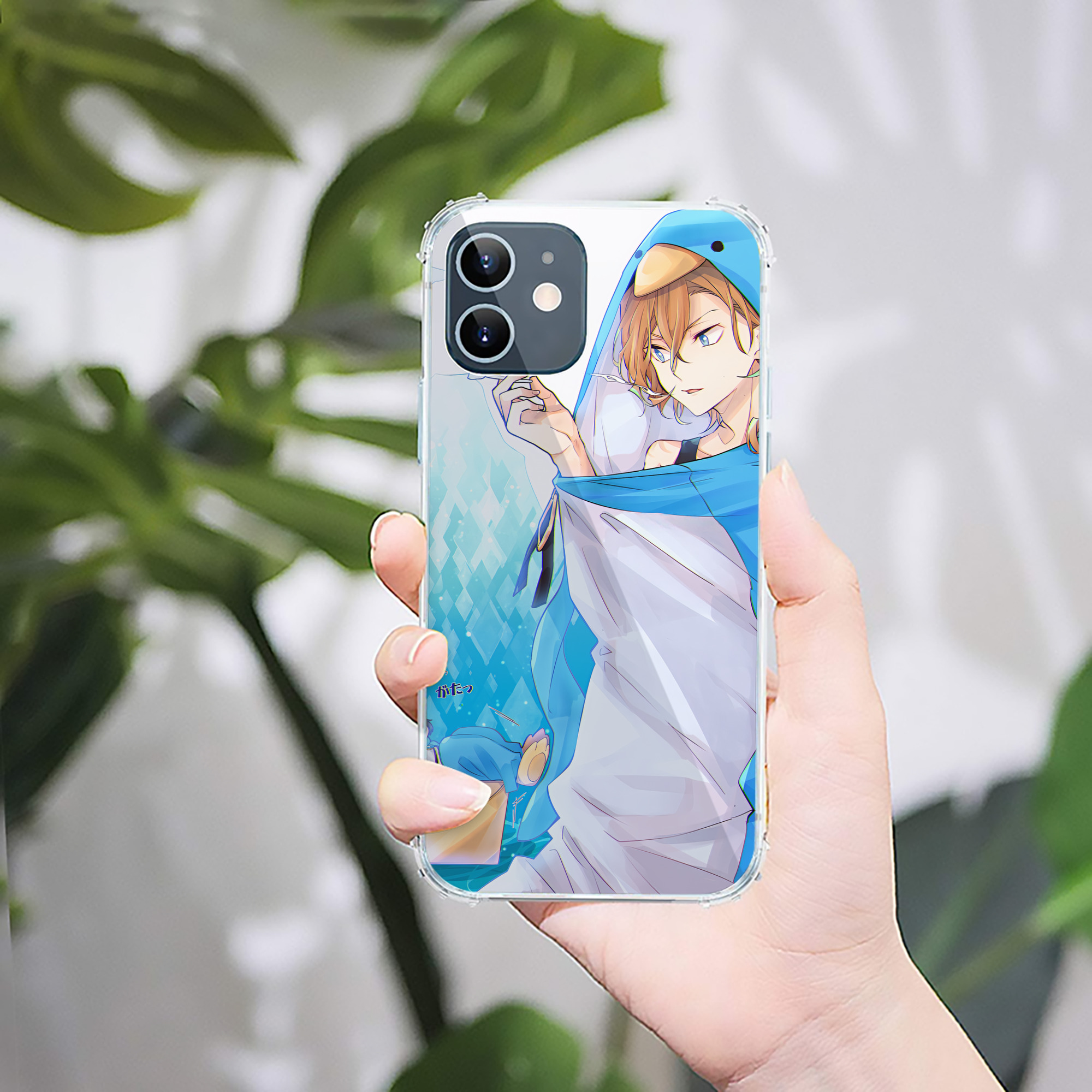 （画像用） 文豪ストレイドッグス Bungo Stray Dogs 【iPhone 12シリーズ対応】透明スマホケース（クリアソフトケース）